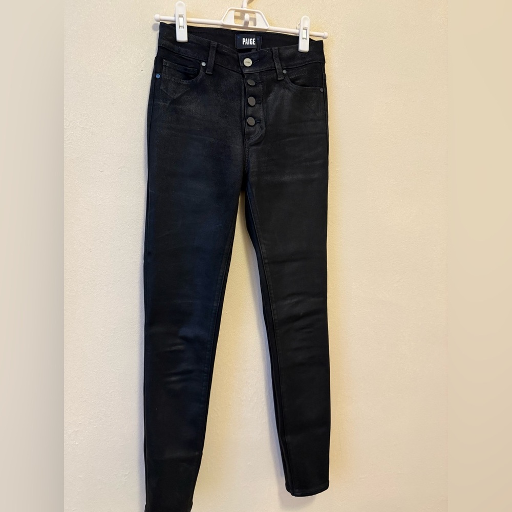 PAIGE Black Skinny Jeans